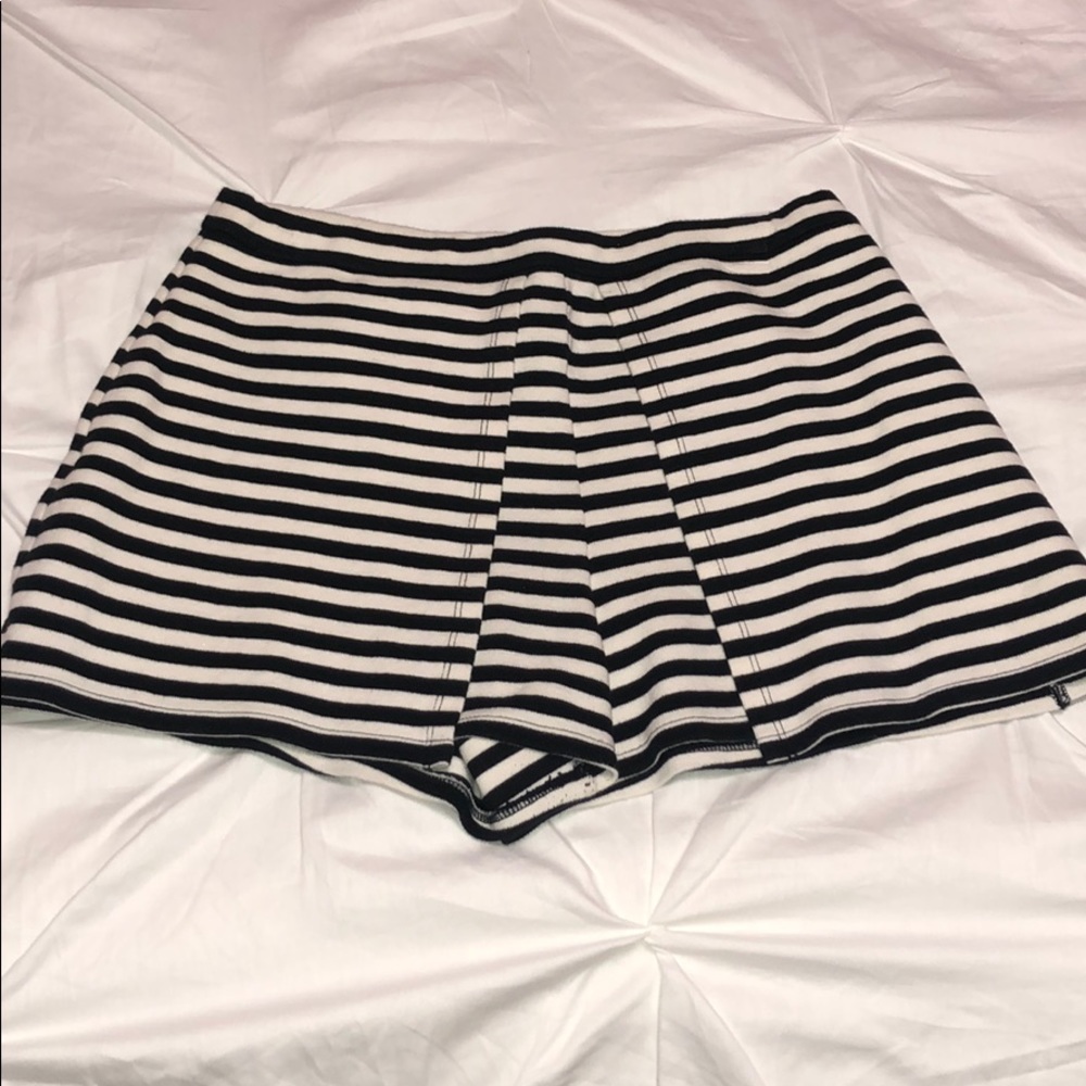 Black and White Hollister Stylish Shorts